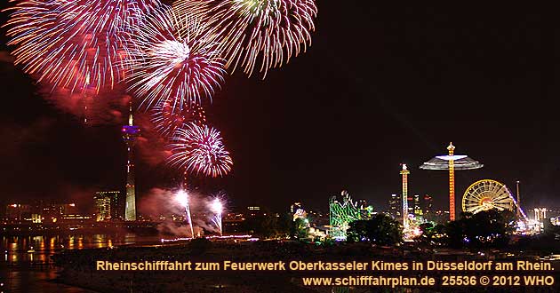 Rheinkirmes Dsseldorf Kirmes Rhein Feuerwerk Oberkassel Oberkasseler Rheinwiesen Schtzenfest